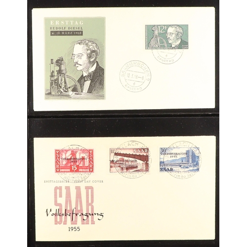 180 - WORLD ASSEMBLY in box, includes world mint & used ranges on stock cards incl Great Britain local rai... 