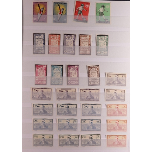 185 - WORLD ACCUMULATION All periods mint & used stamps in two cartons, includes various old world collect... 