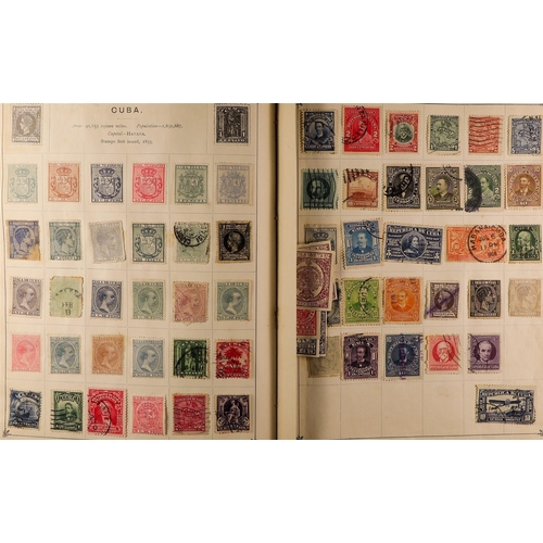 186 - WORLD COLLECTIONS 19th Century to 1970's mint & used stamps in three world albums, includes China 18... 