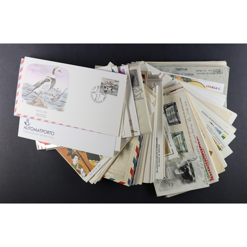 196 - COVERS in a small box, over 200 mainly philatelic covers such as FDC's, special flights, events, eve... 