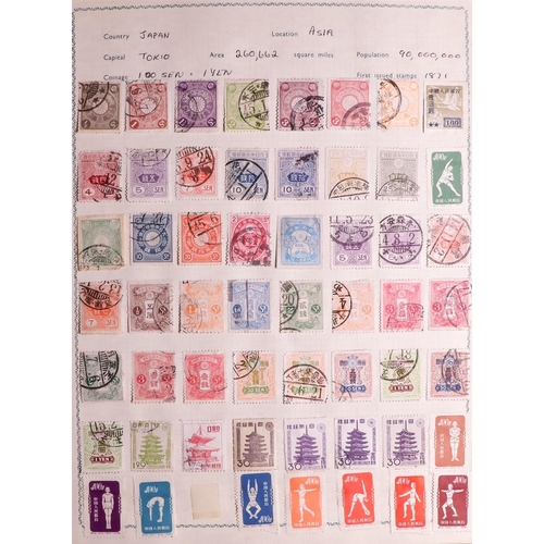 202 - CHEAP WORLD SORTER CARTON Mostly 20th Century mint & used stamps in eleven albums & stockbooks, incl... 