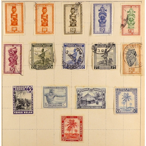 205 - WORLD COLLECTION 1841-1950's mint & used stamps in album, includes British Commonwealth, Cape 1855-6... 