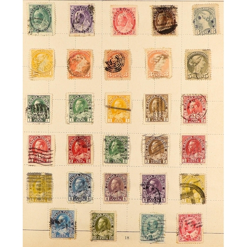 205 - WORLD COLLECTION 1841-1950's mint & used stamps in album, includes British Commonwealth, Cape 1855-6... 