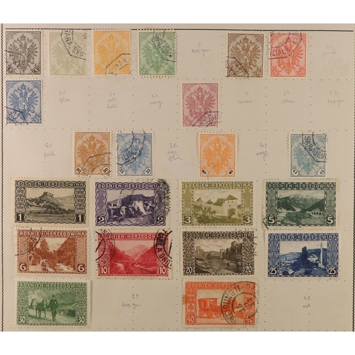 206 - WORLD COLLECTION Late 19th Century to early 1960's mint & used stamps in well filled worldwide album... 