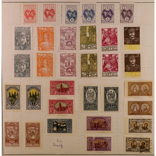 206 - WORLD COLLECTION Late 19th Century to early 1960's mint & used stamps in well filled worldwide album... 