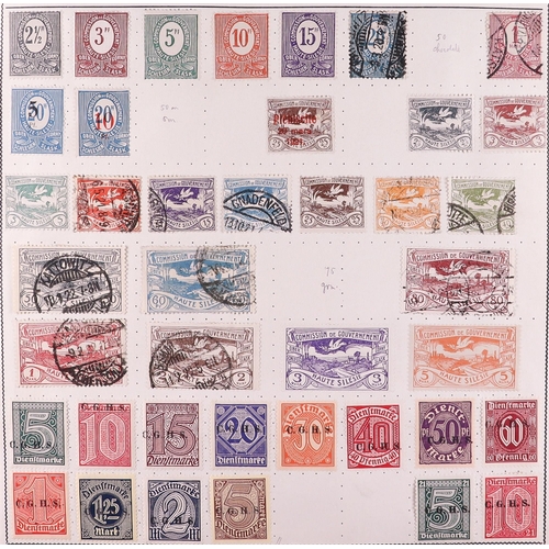 206 - WORLD COLLECTION Late 19th Century to early 1960's mint & used stamps in well filled worldwide album... 