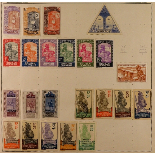 206 - WORLD COLLECTION Late 19th Century to early 1960's mint & used stamps in well filled worldwide album... 