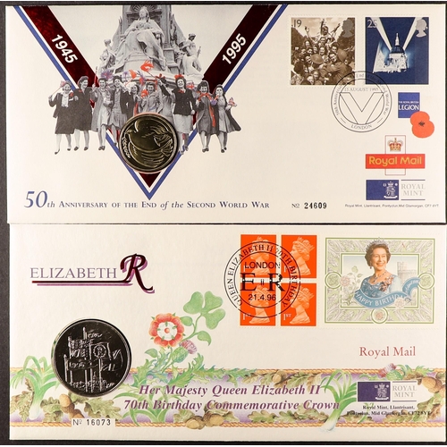 209 - SMALL BALANCE includes British Commonwealth mint & used in four stockbooks, 1985 & 1990 Queen Mother... 