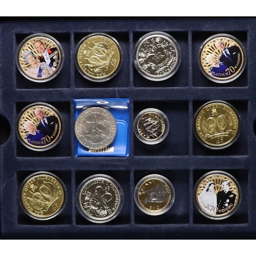 21 - MODERN COIN COLLECTION. Includes 3 sets of the Change Checker 50p collections (Kew Gardens, Scouting... 