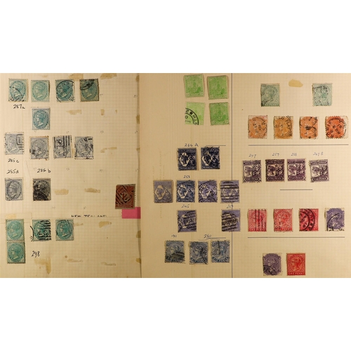 244 - AUSTRALIAN STATES 1850's-1910's MOSTLY USED RANGES on pages, includes New South Wales 1s 