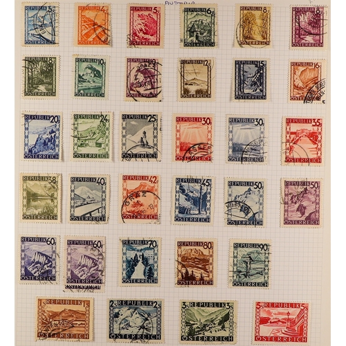 289 - AUSTRIA 1860's-2000's COLLECTION in album, mint (some never hinged) & used, includes 1863 1.05k News... 