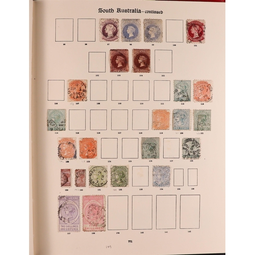 34 - COMMONWEALTH & GB USED COLLECTION of QV to KGV stamps in both volumes of the SG 