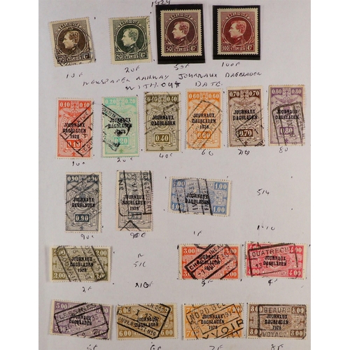 346 - BELGIUM 1860s - 1999 'CRAMMED ALBUMS' a substantial collection of mint & used stamps untidily arrang... 