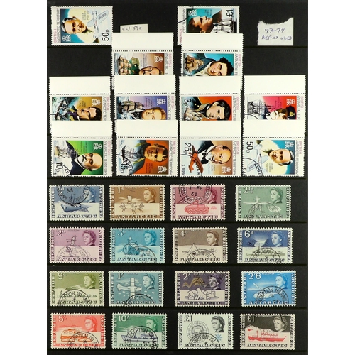 364 - BR. ANTARCTIC TERR. 1963 - 2005 COMPLETE NHM COLLECTION on Davo pages. Also includes a selection of ... 