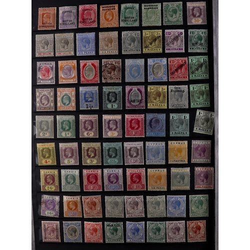 38 - COMMONWEALTH valuable mint & used collection in large stock book of 19th Century to 1950's sets and ... 