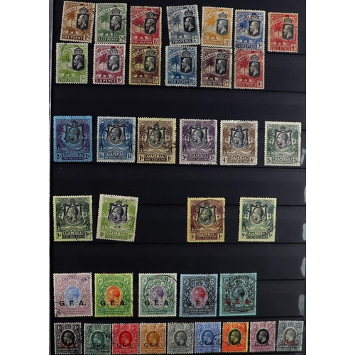 38 - COMMONWEALTH valuable mint & used collection in large stock book of 19th Century to 1950's sets and ... 