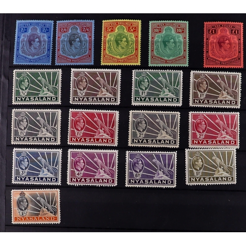 38 - COMMONWEALTH valuable mint & used collection in large stock book of 19th Century to 1950's sets and ... 