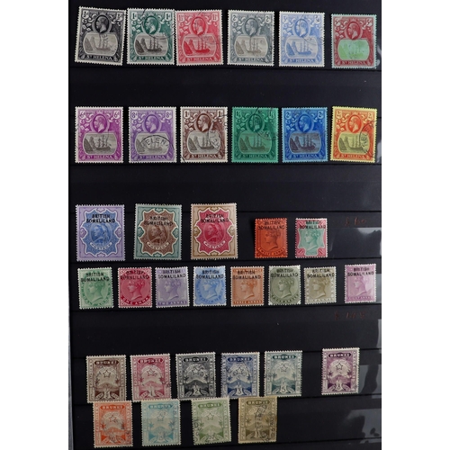 38 - COMMONWEALTH valuable mint & used collection in large stock book of 19th Century to 1950's sets and ... 