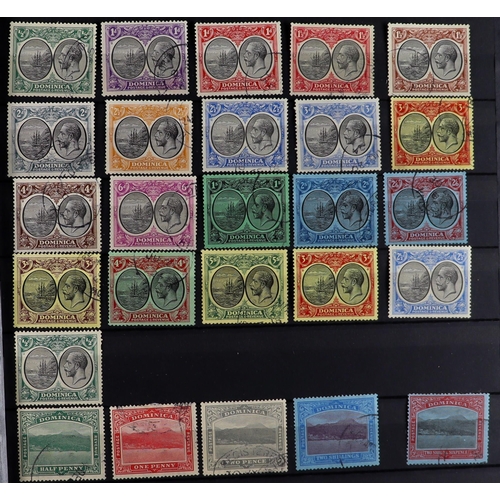 38 - COMMONWEALTH valuable mint & used collection in large stock book of 19th Century to 1950's sets and ... 