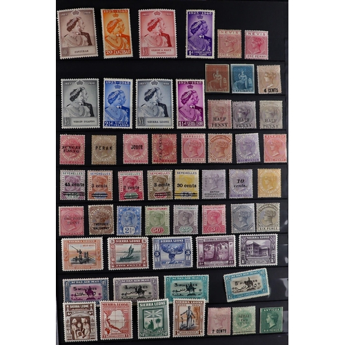 38 - COMMONWEALTH valuable mint & used collection in large stock book of 19th Century to 1950's sets and ... 