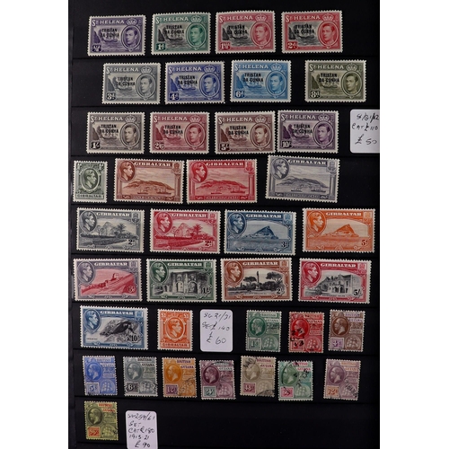 38 - COMMONWEALTH valuable mint & used collection in large stock book of 19th Century to 1950's sets and ... 