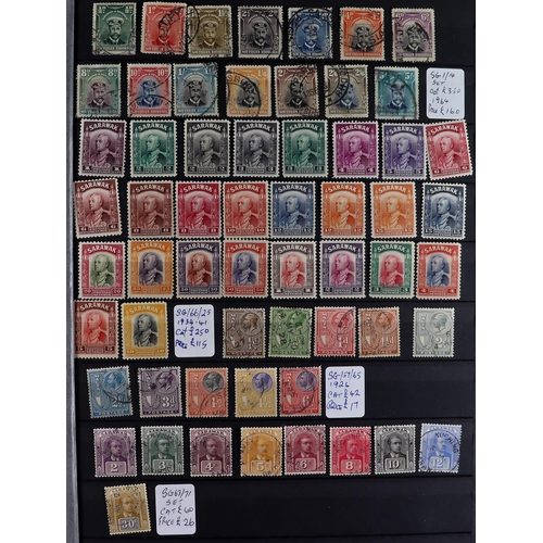 38 - COMMONWEALTH valuable mint & used collection in large stock book of 19th Century to 1950's sets and ... 