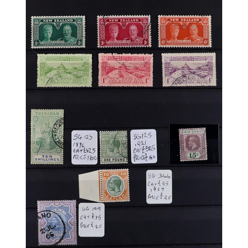 38 - COMMONWEALTH valuable mint & used collection in large stock book of 19th Century to 1950's sets and ... 