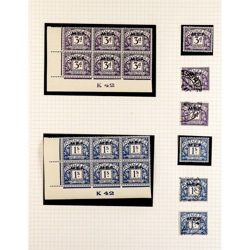 390 - BR. OCC. ITAL. COL. M.E.F. SPECIALIZED COLLECTION on 11 album pages of mint (chiefly never hinged mi... 