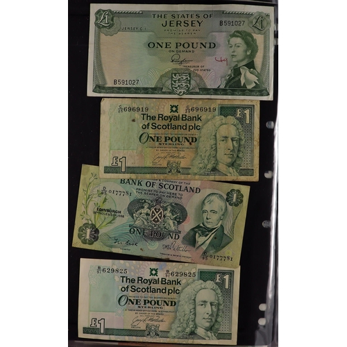 4 - BANKNOTES 20th Century world collection in two volumes, plus a few coins. Mixed condition. (approx 2... 