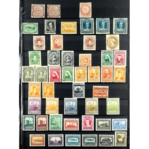 401 - CANADA - NEWFOUNDLAND 1857 - 1947 ESTATE ACCUMULATION of perhaps 1500 mint & used stamps on various ... 