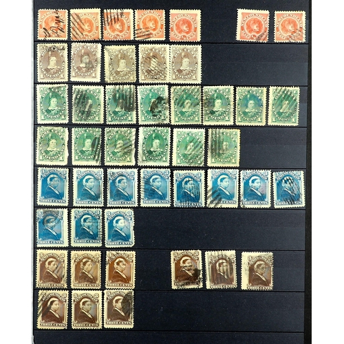 401 - CANADA - NEWFOUNDLAND 1857 - 1947 ESTATE ACCUMULATION of perhaps 1500 mint & used stamps on various ... 