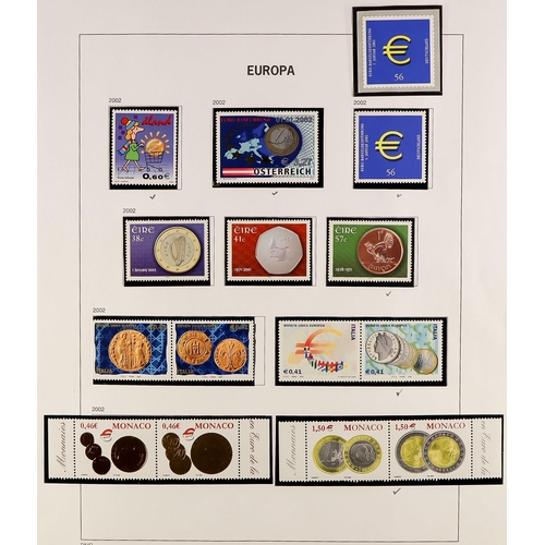 41 - EUROPA 1949 - 2013 never hinged mint stamps and sheetlets in 9 Davo albums, also 100's First Day Cov... 