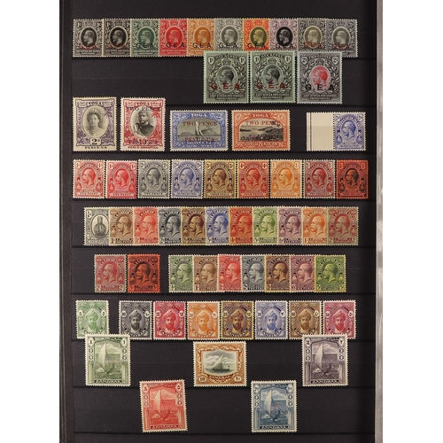 43 - COMMONWEALTH - KING GEORGE 5TH MINT COLLECTION of 750+ stamps on protective pages, many sets, higher... 