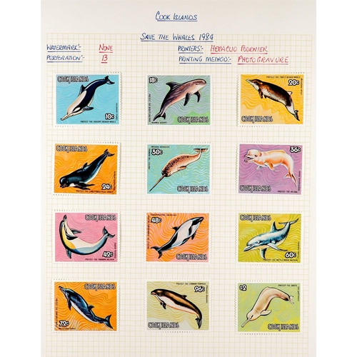 440 - COOK IS. 1953 - 2000 COLLECTION. A rather beautiful (in our opinion!) collection of mint & never hin... 