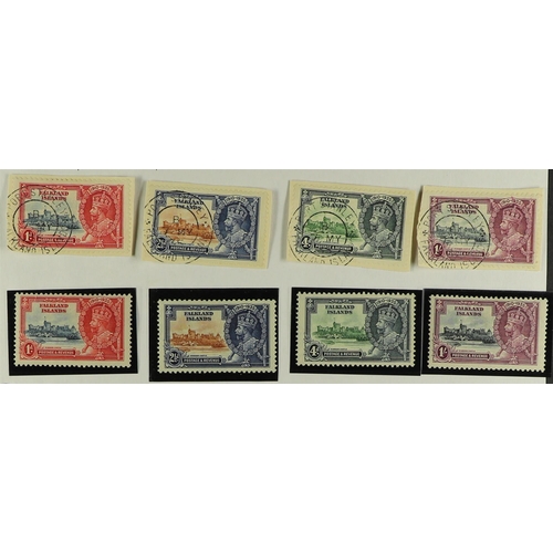 471 - FALKLAND IS. 1891-2000's COLLECTION in album, includes 1891-1902 set mint incl 2½d Prussian blue (BP... 