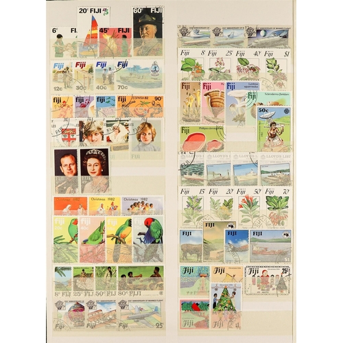 491 - FIJI 1953 - 2000 COLLECTION of 800+ used stamps, near-complete for the period (SG 278 - 1096) with m... 