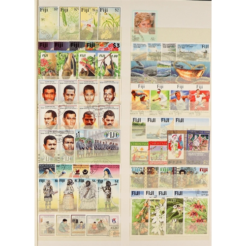 491 - FIJI 1953 - 2000 COLLECTION of 800+ used stamps, near-complete for the period (SG 278 - 1096) with m... 