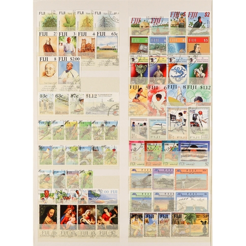 491 - FIJI 1953 - 2000 COLLECTION of 800+ used stamps, near-complete for the period (SG 278 - 1096) with m... 