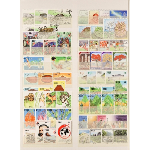 491 - FIJI 1953 - 2000 COLLECTION of 800+ used stamps, near-complete for the period (SG 278 - 1096) with m... 