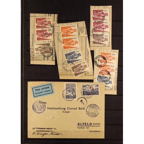 493 - FINLAND 1860 - 2010's ACCUMULATION IN CARTON of mint / never hinged mint & used stamps and miniature... 