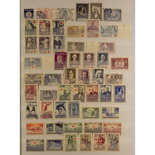 493 - FINLAND 1860 - 2010's ACCUMULATION IN CARTON of mint / never hinged mint & used stamps and miniature... 