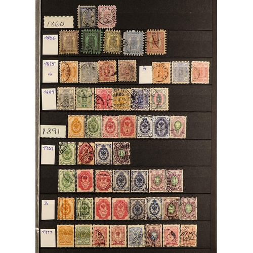 493 - FINLAND 1860 - 2010's ACCUMULATION IN CARTON of mint / never hinged mint & used stamps and miniature... 