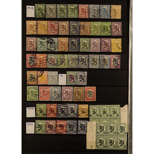 493 - FINLAND 1860 - 2010's ACCUMULATION IN CARTON of mint / never hinged mint & used stamps and miniature... 