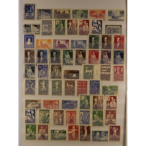 493 - FINLAND 1860 - 2010's ACCUMULATION IN CARTON of mint / never hinged mint & used stamps and miniature... 