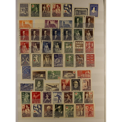 493 - FINLAND 1860 - 2010's ACCUMULATION IN CARTON of mint / never hinged mint & used stamps and miniature... 