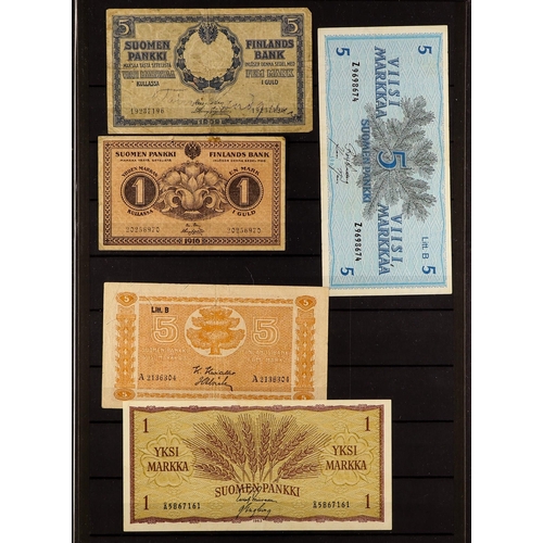 493 - FINLAND 1860 - 2010's ACCUMULATION IN CARTON of mint / never hinged mint & used stamps and miniature... 