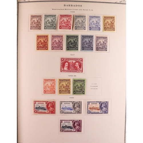 51 - BRITISH AMERICA 19th Century to 1952 mint collection in album, includes British West Indies, Canada ... 