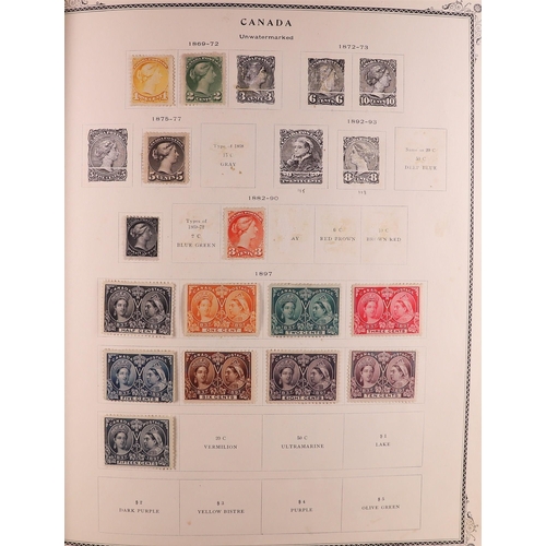 51 - BRITISH AMERICA 19th Century to 1952 mint collection in album, includes British West Indies, Canada ... 