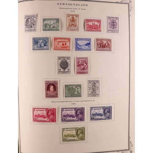 51 - BRITISH AMERICA 19th Century to 1952 mint collection in album, includes British West Indies, Canada ... 