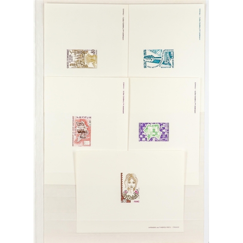 519 - FRANCE 1976 - 1979 EPREUVES DE LUXE collection of 48 items, Yvert 1883-2079. Lot 519 [c]